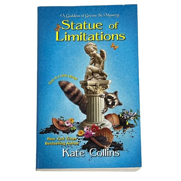 Statue of Limitations Kate Collins Goddess of Greene St Mystery Book Cozy Sleuth - Picture 1 of 5